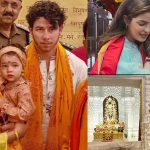 Times when the celebrity couple visited temples with their daughter Malti Marie