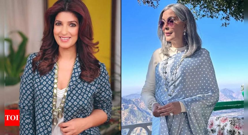 Twinkle Khanna thanks Zeenat Aman for her heartfelt tribute to her mother Dimple Kapadia |