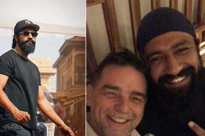 Vicky Kaushal chills with her brother-in-law Mike in London, latter posts a picture of them having dinner together | Hindi Movie News