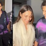 Vijay Varma-Tamannaah Bhatia walk hand-in-hand as they get spotted after screening of her new film Aranmanai 4 | Hindi Movie News