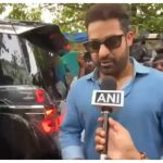 'WAR 2' actor Jr NTR stands in line to cast his vote with family; internet applauds 'Humble' superstar |