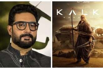 Abhishek Bachchan gives a shout-out to dad Amitabh Bachchan's 'Kalki 2898 AD' trailer: calls it, 'Mind-Blowing' | Hindi Movie News