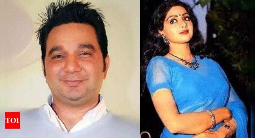 Ahmed Khan says Sridevi bribed him with ice-cream just to learn break-dancing from him on 'Mr India' set