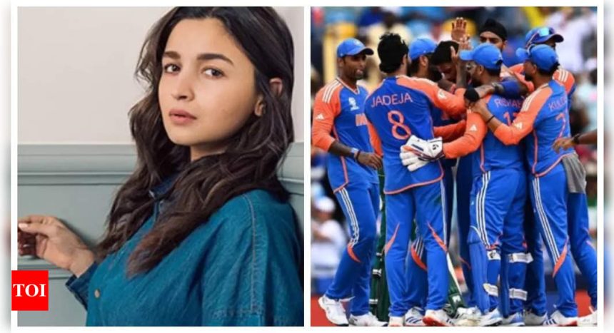 Alia Bhatt congratulates Team India for T20 World Cup victory; gets trolled for late post |