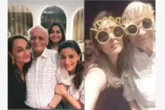 Alia Bhatt wishes late grandfather Narendra Nath Razdan a Happy Birthday, calls him her 'favorite storyteller' | Hindi Movie News