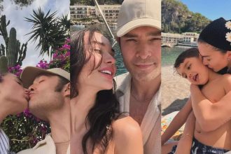 Amy Jackson drops picturesque moments from Sicilian vacay with fiancé Ed Westwick and her son |