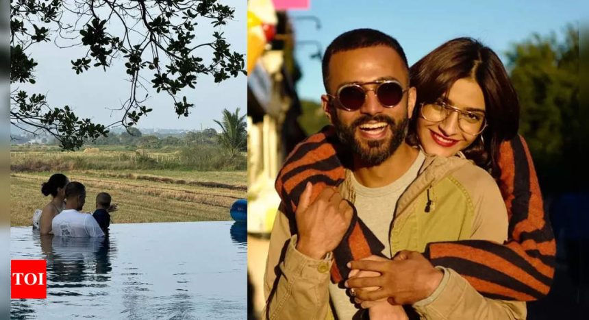 Anand Ahuja drops wishes Sonam Kapoor with an UNSEEN PIC with baby Vayu, with the most heartfelt note - See inside | Hindi Movie News