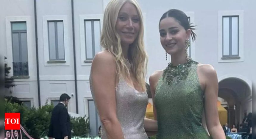 Ananya Panday meets Gwyneth Paltrow at Milan event, calls her 'one of the sweetest people ever' | Hindi Movie News