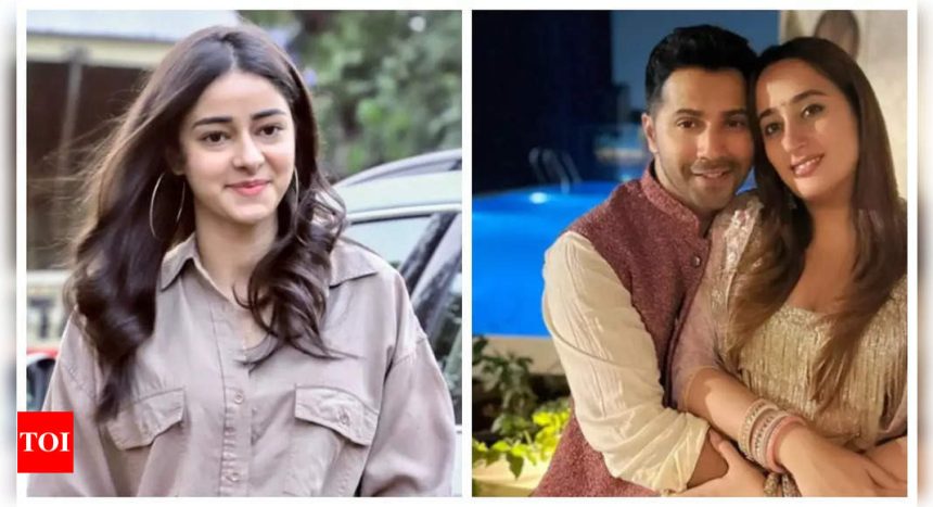 Ananya Panday's 'Baby No. 1' wishes for Varun Dhawan and Natasha Dalal on becoming parents are unmissable | Hindi Movie News