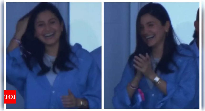 Anushka Sharma celebrates Virat Kohli and Team India's win over Pakistan; fans say 'Such a cutie' |