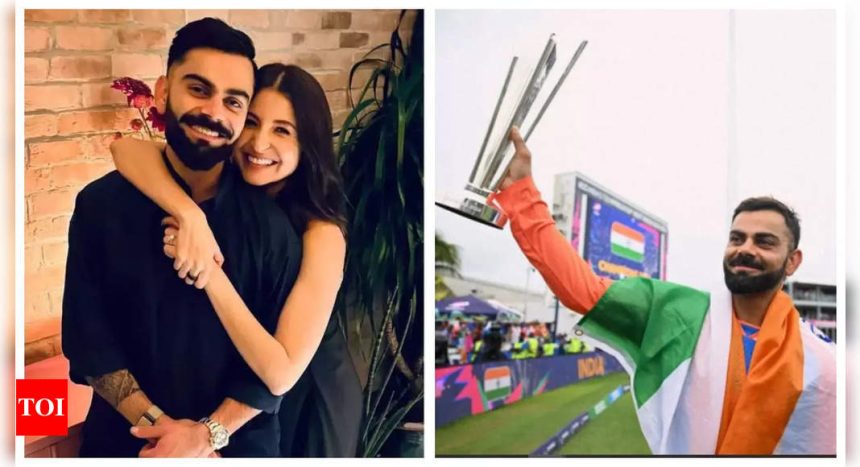 Anushka Sharma pens a heartwarming congratulatory post for Virat Kohli after T20 World Cup win: 'I love this man...' - See post |