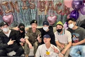 BTS members reunite for a private celebration for Jin's military discharge | K-pop Movie News