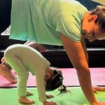 Bipasha Basu's family yoga with Karan Singh Grover and daughter Devi steals the spotlight