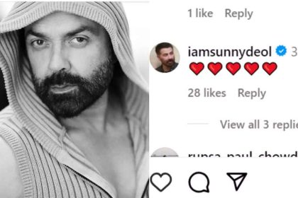 Bobby Deol stuns fans with monochrome pic; brother Sunny Deol showers love | Hindi Movie News