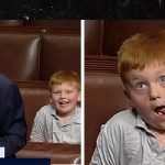 Congressman John Rose's Son Steals Show With Silly Faces At House Speech