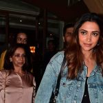 Deepika Padukone flaunts her baby bump in black dress as she dines with her mother Ujjala Padukone in Mumbai | Hindi Movie News