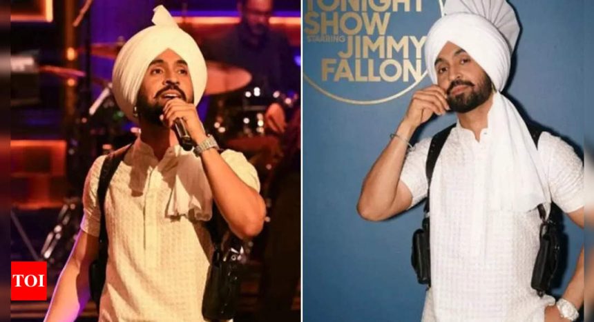 Did you know Diljit Dosanjh's diamond-encrusted watch he wore on Jimmy Fallon's show is worth Rs 1.2 crore? Netizens REACT | Hindi Movie News