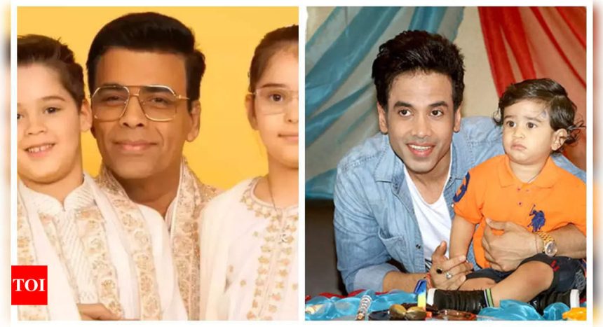 Father's Day special: Karan Johar to Tusshar Kapoor; Inspiring single dads of Bollywood | Hindi Movie News