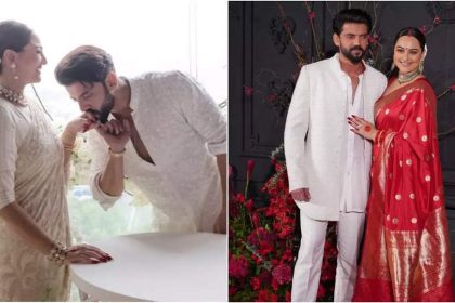 From Huma Qureshi to Ayushmann Khurrana, see how celebs congratulated newlyweds Sonakshi Sinha and Zaheer Iqbal | Hindi Movie News