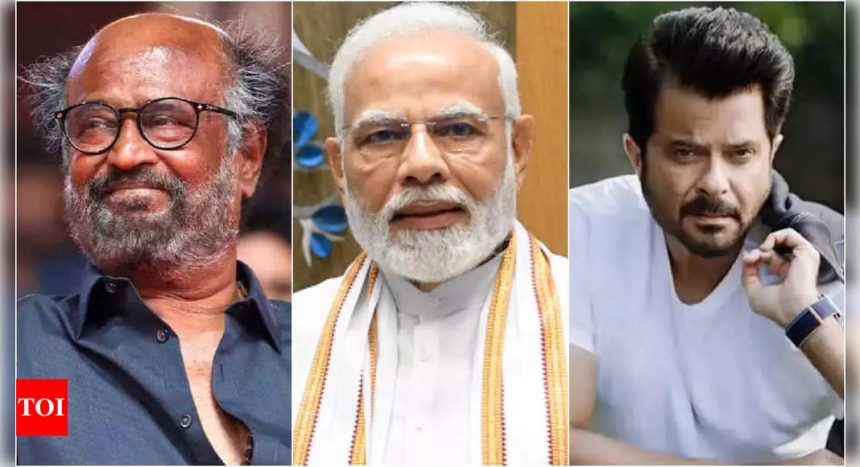 From Rajinikanth to Anil Kapoor: Celebs congratulate Narendra Modi for his consecutive third term as Prime Minister ahead of swearing-in ceremony | Hindi Movie News