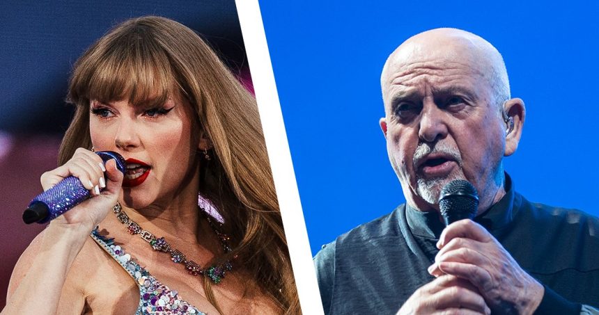 Genesis’s Peter Gabriel Attends Taylor Swift Eras Tour