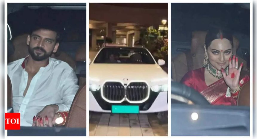 Has Sonakshi Sinha received a luxury car worth Rs 2 crore as wedding gift from Zaheer Iqbal? Here's what we know... |