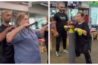 Helen impresses fans as she starts Pilates at 85: 'I don't have to drink or smoke to get a high' - WATCH video |