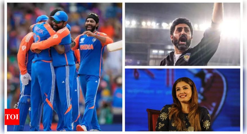 India wins T20 World Cup: Abhishek Bachchan, Ananya Panday, Raveena Tandon, Ajay Devgn and others congratulate team for historic winning finale against South Africa |