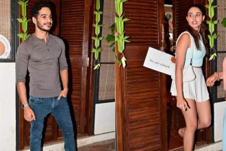 Ishaan Khatter steps out for a dinner date with rumoured girlfriend Chandni Bainz | Hindi Movie News