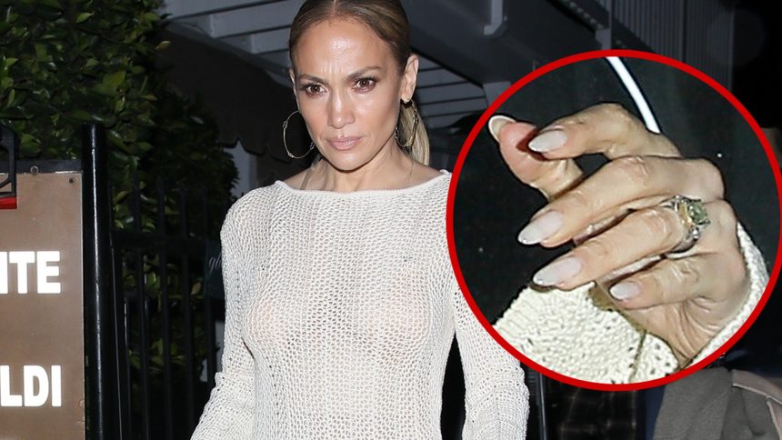 J Lo Wearing Her Wedding Ring As Marital House Up for Sale