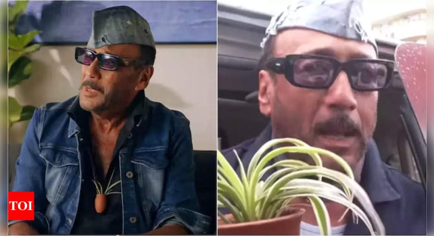 Jackie Shroff loses his temper after getting mobbed by paparazzi on International Yoga Day: 'Kyun mere muh mein ghusa raha hai mic?' |