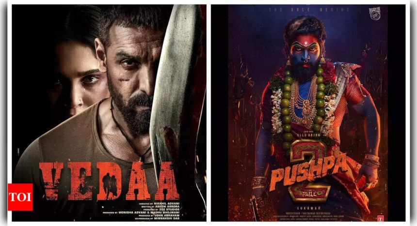 John Abraham's ‘Vedaa’ to clash with Allu Arjun's 'Pushpa 2' this Independence Day | Hindi Movie News