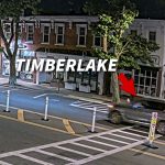 Justin Timberlake's BMW on Video Driving Down Sag Harbor Street Before DWI Arrest