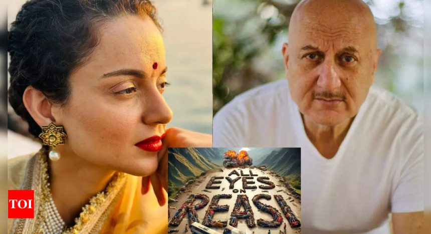 Kangana Ranaut, Anupam Kher, and Other Celebrities Condemn Terror Attack in Reasi, Jammu-Kashmir |