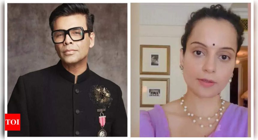 Karan Johar REACTS to Kangana Ranaut's recent slap incident: 'I don't support...' |