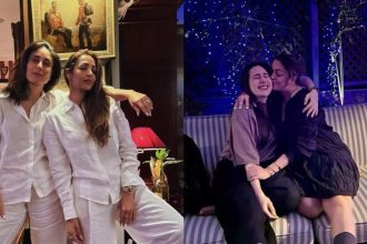 Kareena Kapoor and Malaika Arora twin in new Instagram pics, Karisma Kapoor and Amrita Arora join them | Hindi Movie News