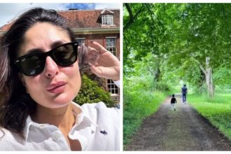 Kareena Kapoor gives a sneak peek into Saif Ali Khan's Father's Day celebration with Taimur and Jeh from UK; shares her mandatory selfie - See photos |