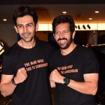 Kartik Aaryan, Kabir Khan, Mini Mathur and other crew members attend the screening of Chandu Champion | Hindi Movie News