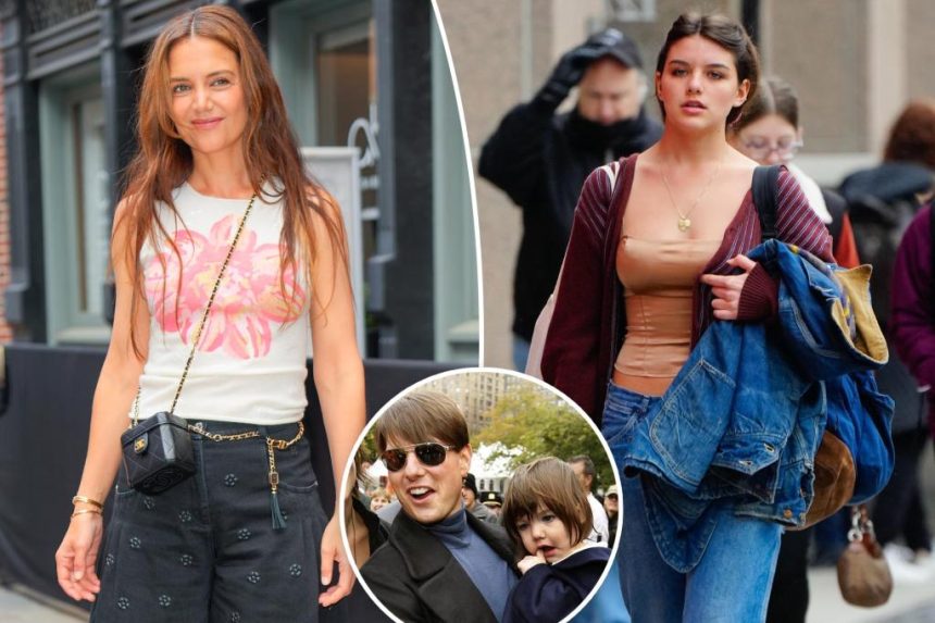 Katie Holmes on raising her and Tom Cruise's daughter, Suri