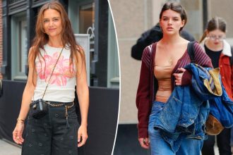 Katie Holmes praises daughter Suri's style, jokes her clothes often 'disappear'