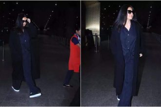 Katrina Kaif returns to Mumbai after her London vacation, netizens ask, 'Where is the pregnancy?' | Hindi Movie News