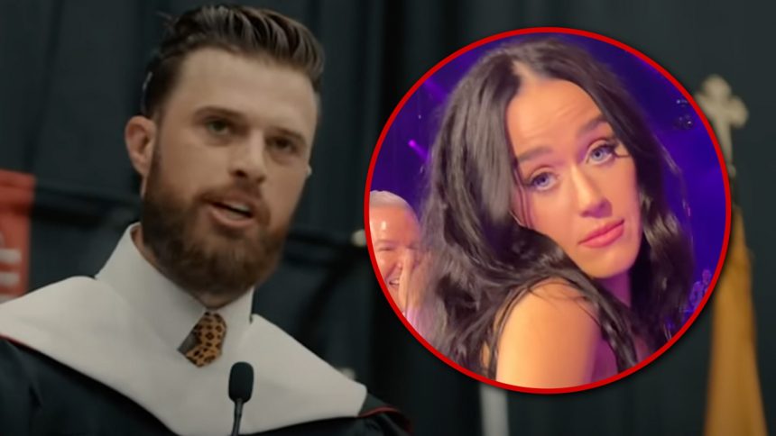 Katy Perry Edits Harrison Butker Speech To Pro LGBTQ+, Women's Rights