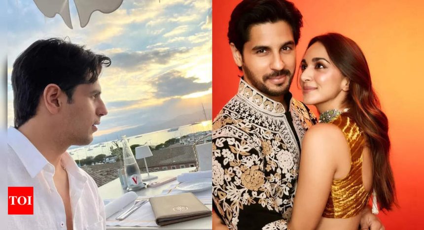 Kiara Advani reacts to Sidharth Malhotra's throwback selfie from Anant-Radhika pre-wedding bash |