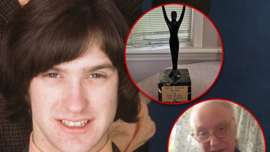 Kinks' Dave Davies Willing to Trade Guitar for Missing HOF Trophy Posted on eBay