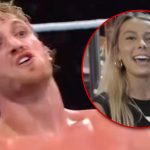 Logan Paul Performs 'Hawk Tuah' Move During WWE Bout