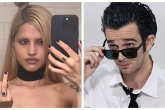 Matty Healy ENGAGED to Gabbriette Bechtel; model shows off huge ring |