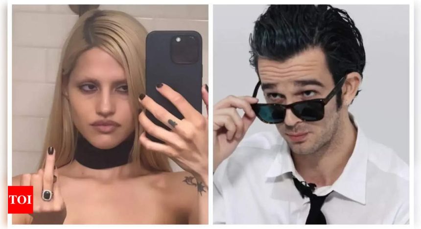 Matty Healy ENGAGED to Gabbriette Bechtel; model shows off huge ring |