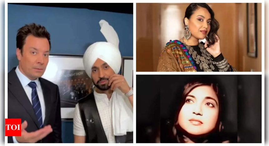 Netizens school Swara Bhasker for slamming vegetarianism, Diljit Dosanjh becomes first Indian to perform at Jimmy Fallon's show, Alka Yagnik reveals rare hearing loss diagnosis: Top 5 entertainment news of the day |