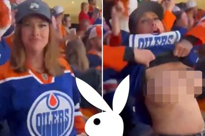 Oilers Flasher Makes Deal with Playboy After Initially Shunning Viral Fame