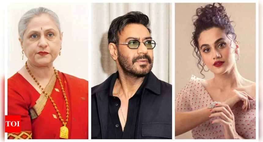 Pap tags Jaya Bachchan as his 'least favourite'; calls Ajay Devgn 'fake', Taapsee Pannu 'rude' |